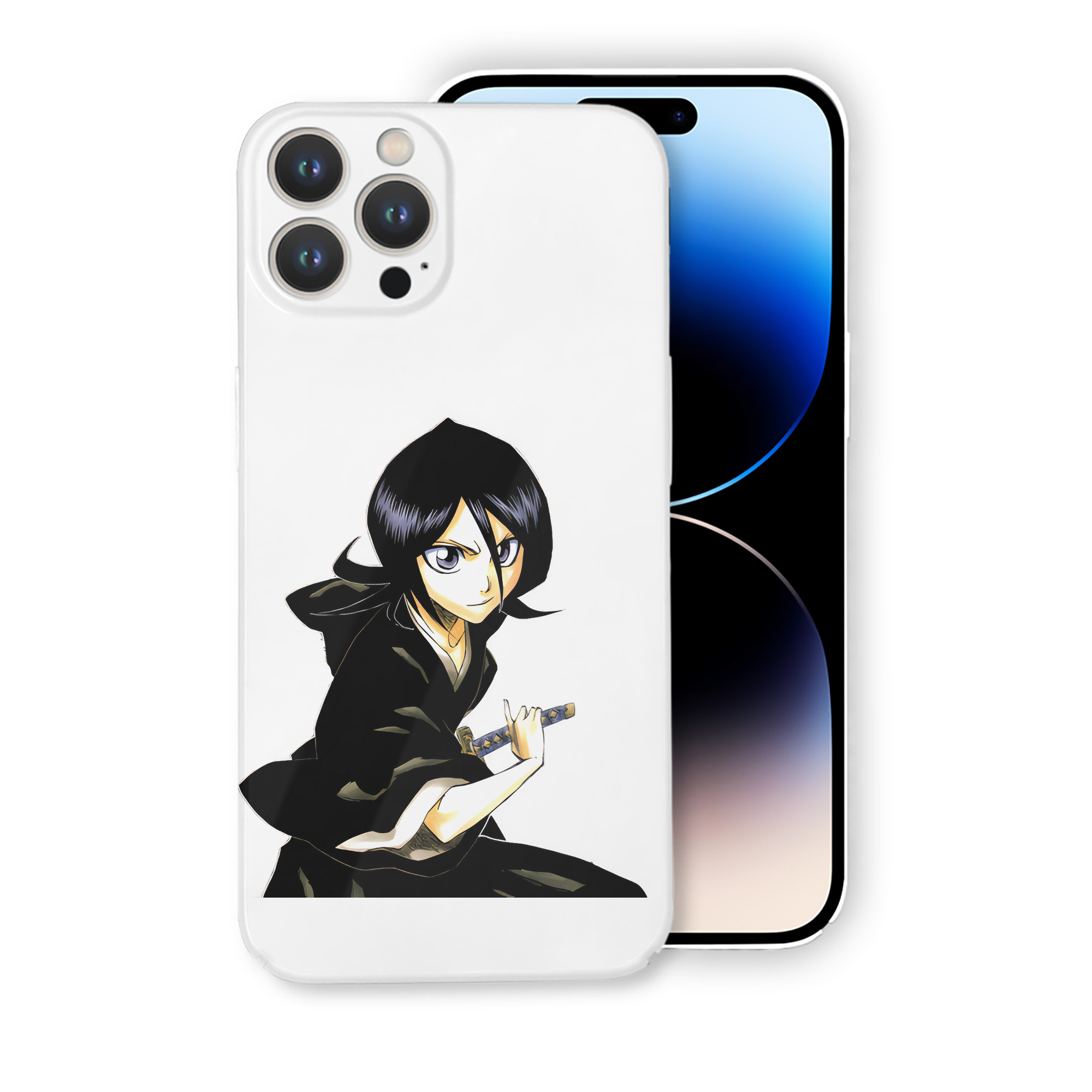 （画像用） ブリーチ 朽木ルキア BLEACH Kuchiki Rukia 【iPhone 14シリーズ対応】ハードケース